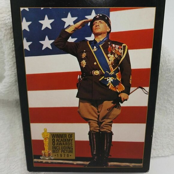 Vintage Patton Movie VHS - George C. Scott Military War 1997 - Picture 3 of 7